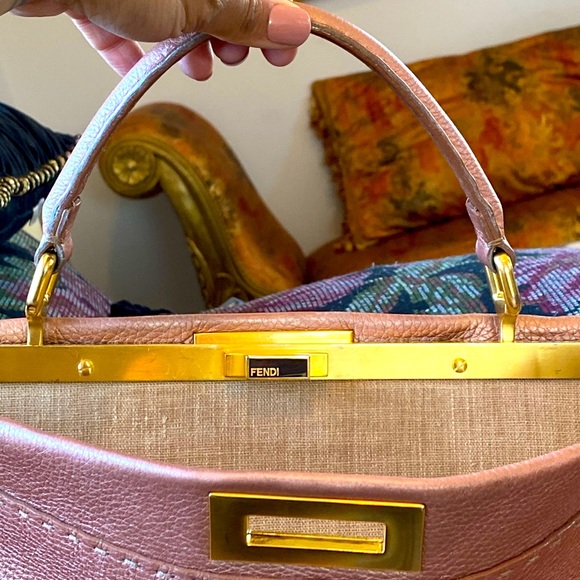 FENDI PEEKABOO XL   🥀 RoSeGOLD 🥀 - Picture 12 of 16